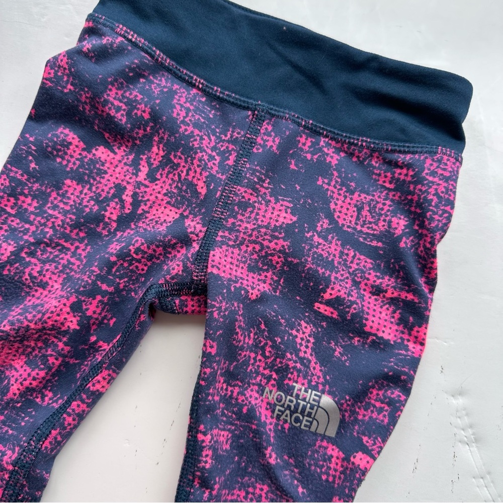 THE NORTH FACE Girls' Pulse Capri Running Pants - Picture 3 of 6
